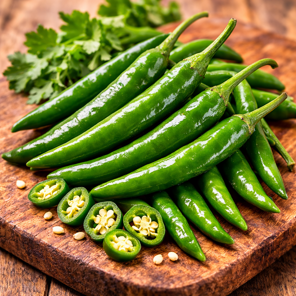 Green Chilli (हरी मिर्च)