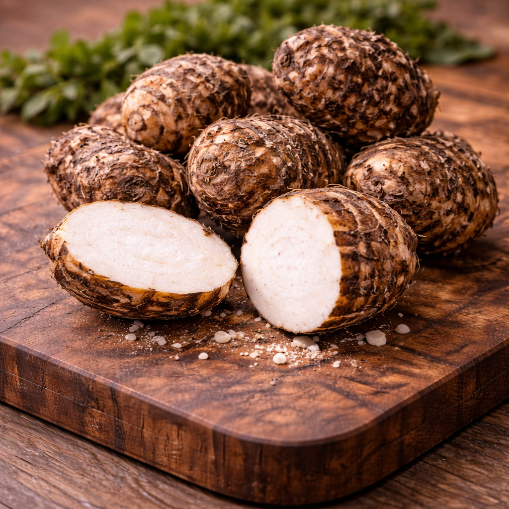 Colocasia Root (अरबी)