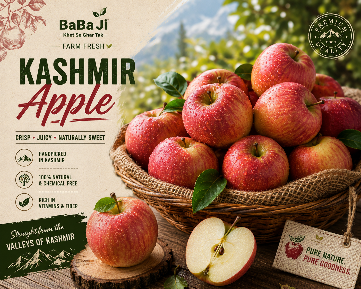 Kashmiri apple