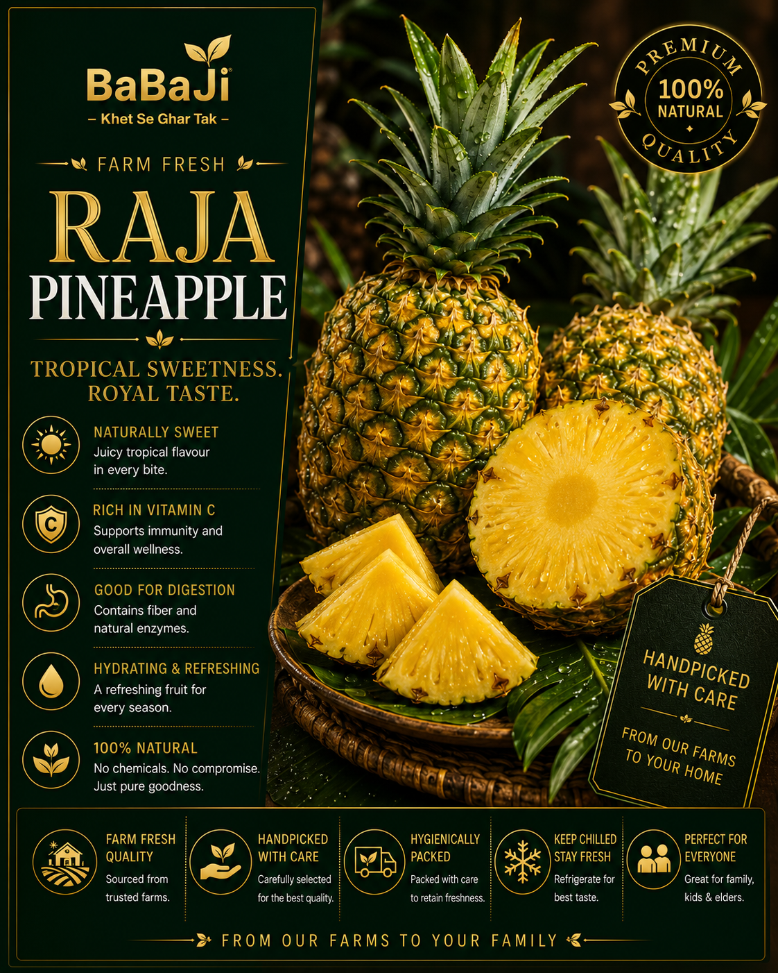 Raja pineapple