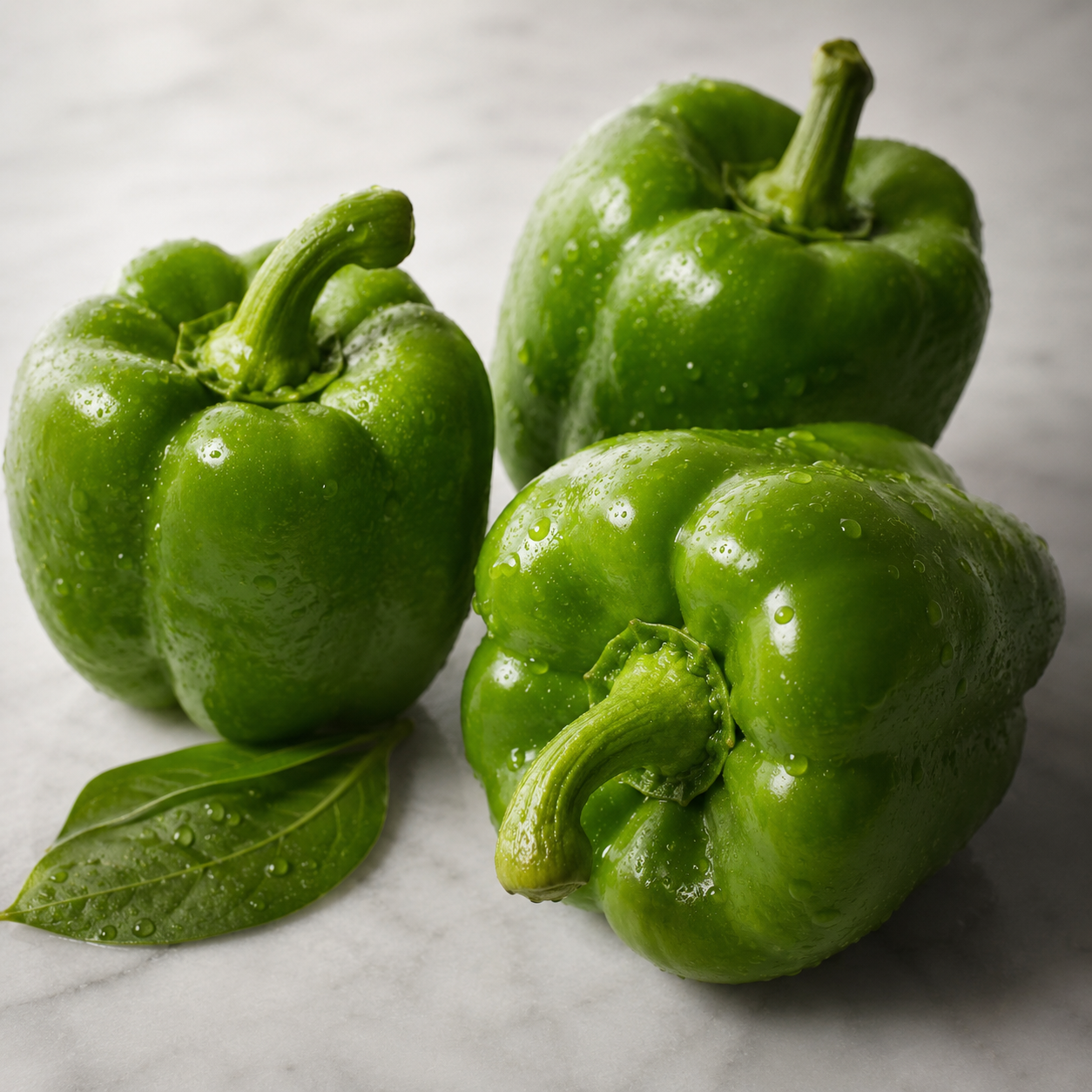 Capsicum green (शिमला मिर्च)