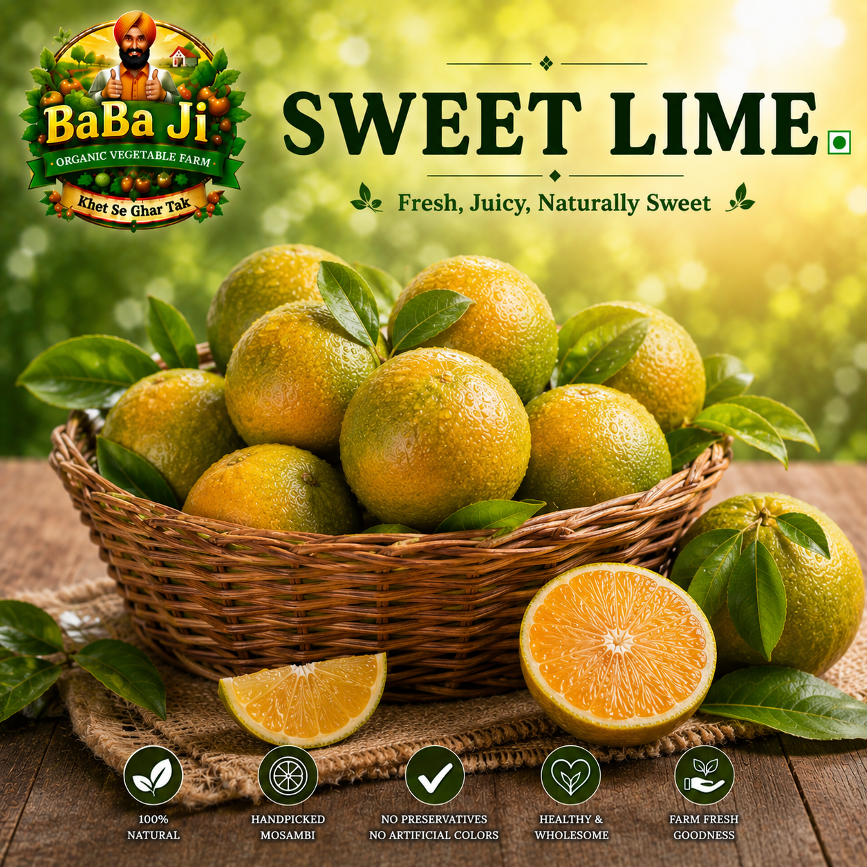 Sweet lime ( mosambi)